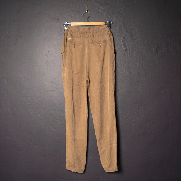 Wilfred Casbah Paperbag Jogger Pants Tan Sz 2 - Picture 2 of 6